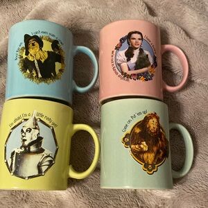 Wizard of Oz coffee mug set